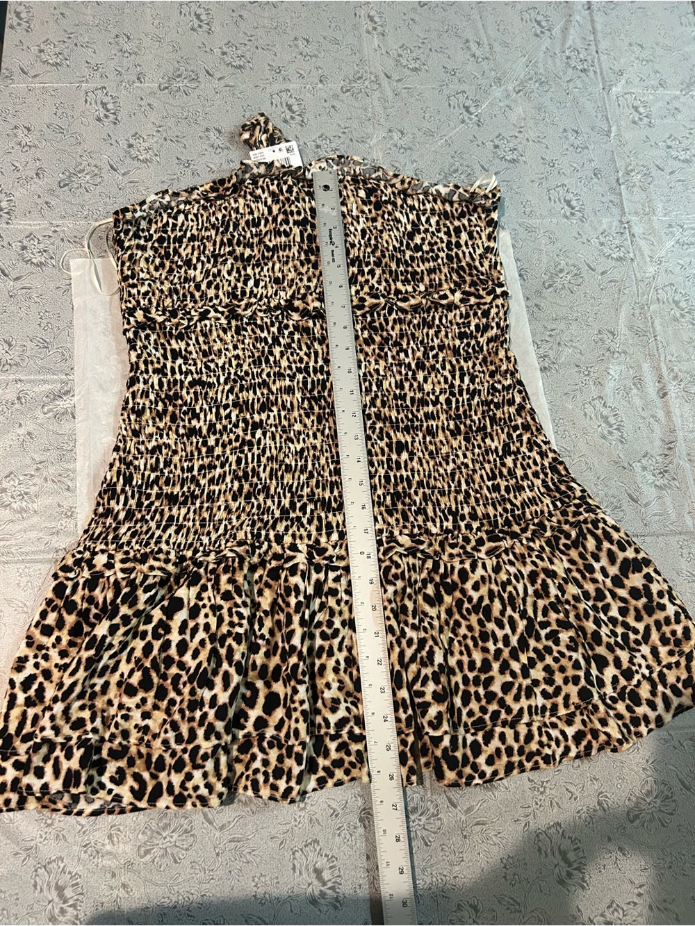 AE Smocked Ruffle Mini Dress - Picture 6 of 6